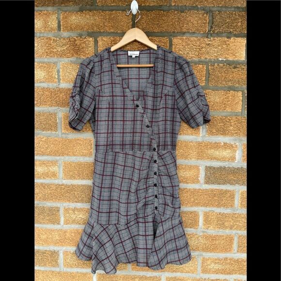 HEARTLOOM Betty Dress in Check SMALL - Picture 4 of 13